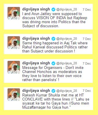 Message for Organisers - Don't invite Channel Honchos as moderators as they love to listen to their own voice rather than panelists' !